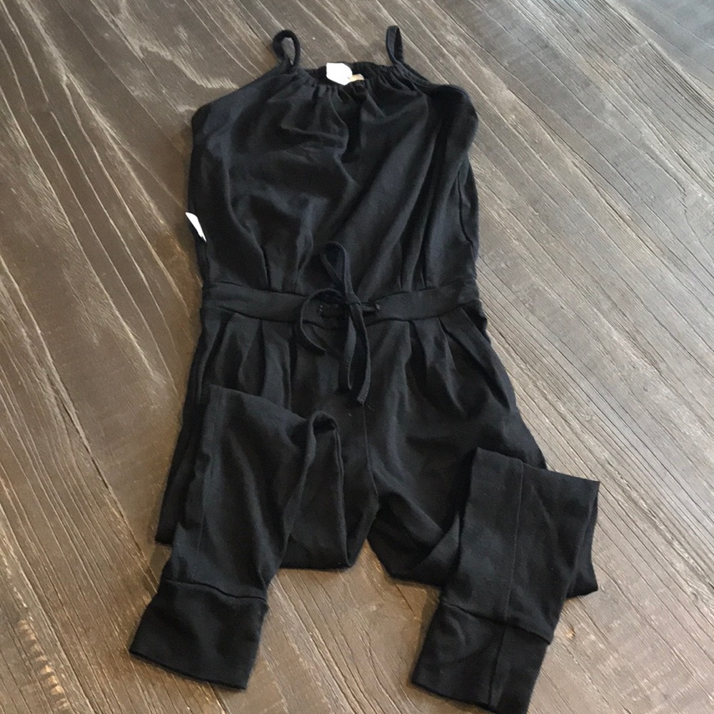Full length tank jumpsuit